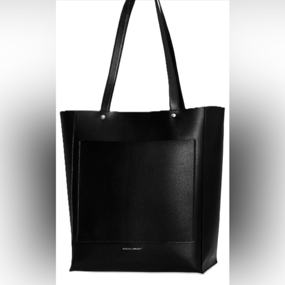 Rebecca Minkoff Handbags - Rebecca Minkoff Stella Tote Bag Luxurious Leather Black